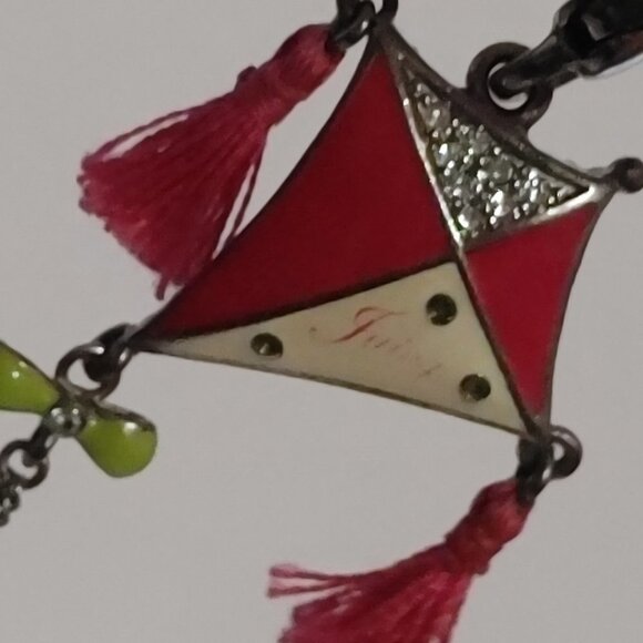 WHIMSICAL Juicy Couture Kite Charm Bracelet Charm Y2K Jewelry RETRO - Picture 5 of 5